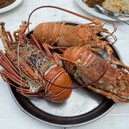 омари - звичайна їжа в трекінгу на Сокотрі