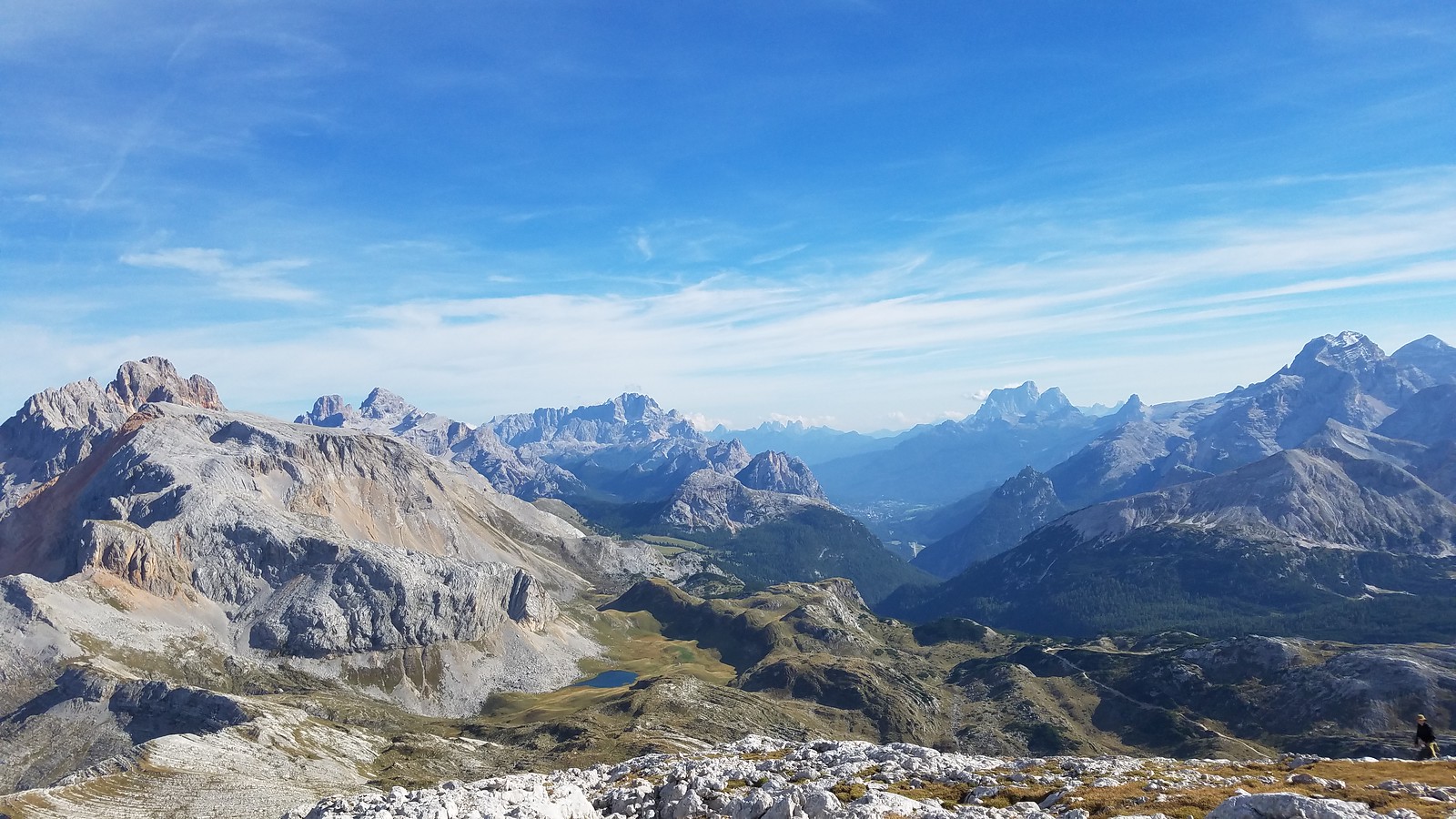 Панорама Доломітових Альп