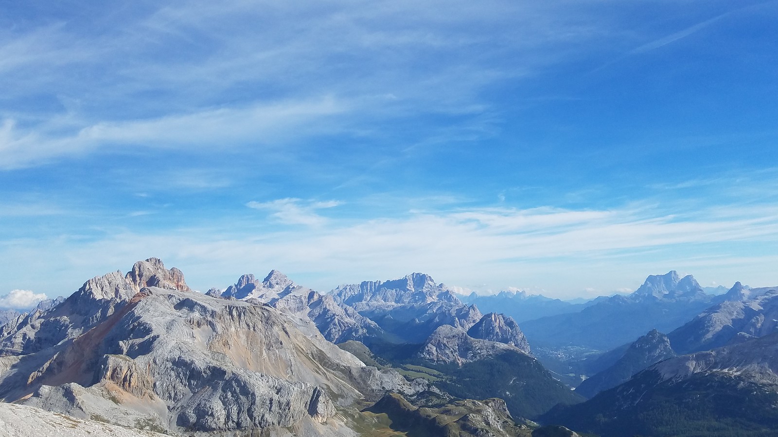Панорама Доломітів