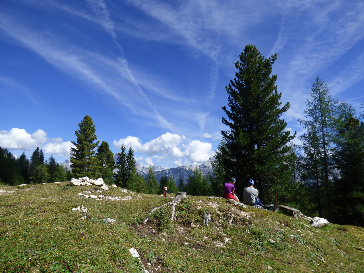 Перший привал в поході
