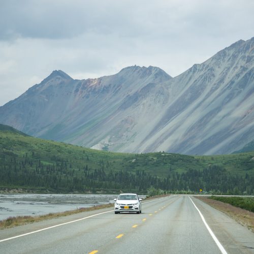 Дорога в Фербанкс, Аляска