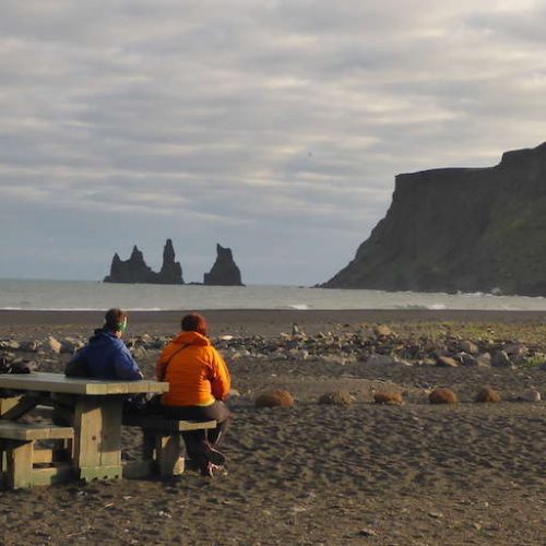 черный пляж Вик - Исландия