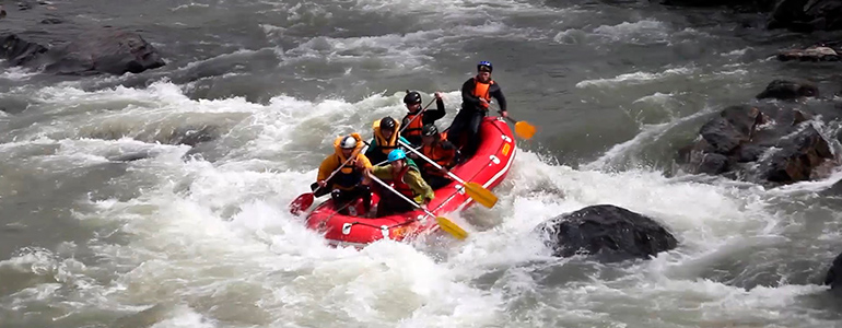 Сплави рафтинг в Карпатах