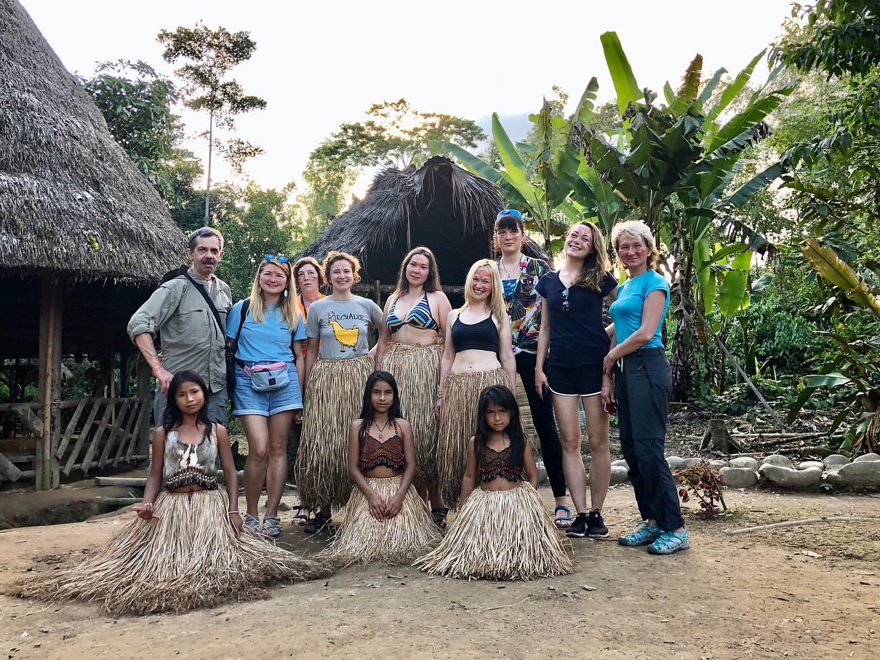 Індіанці в джунглях Еквадору