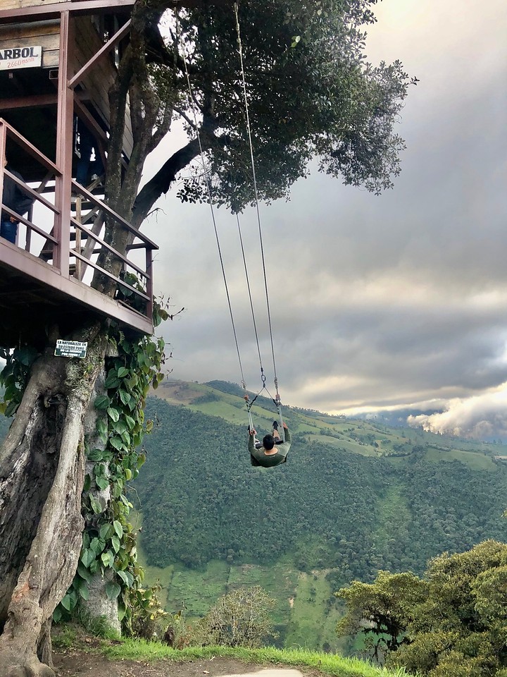 Гойдалки над Баньйосом
