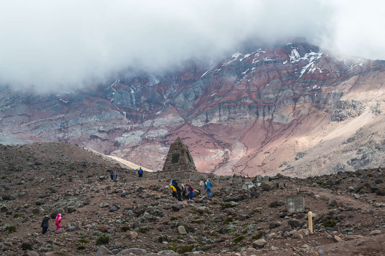 біля приюту Карелл Чімборасо