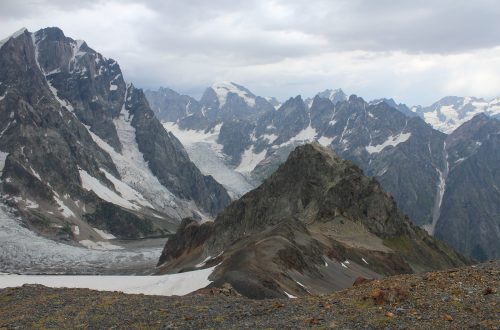 Вид на Великий Кавказ з Корульді