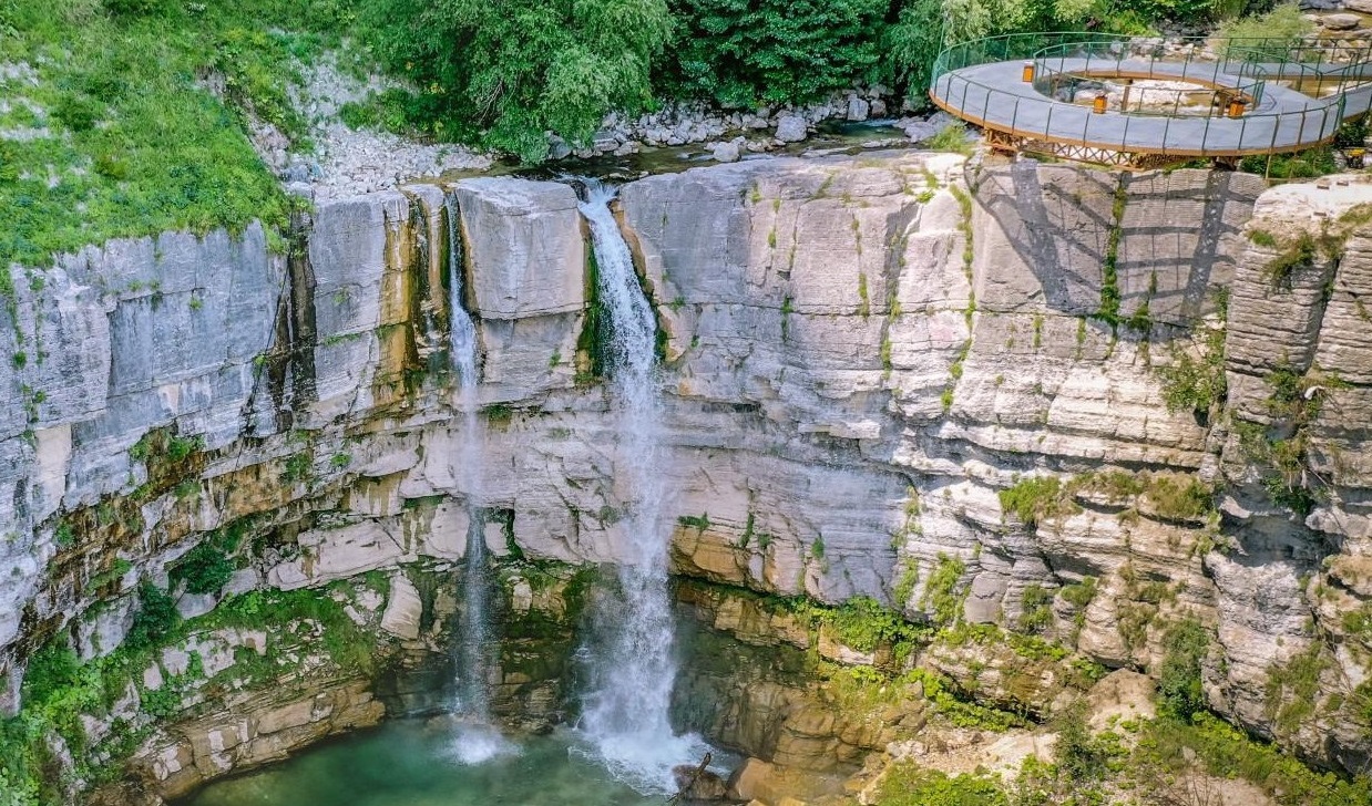 Водопад Окаце, Мартвильський каньйон