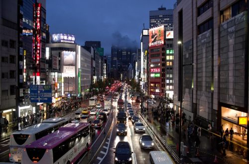 Ночной Токио - тур в Японию