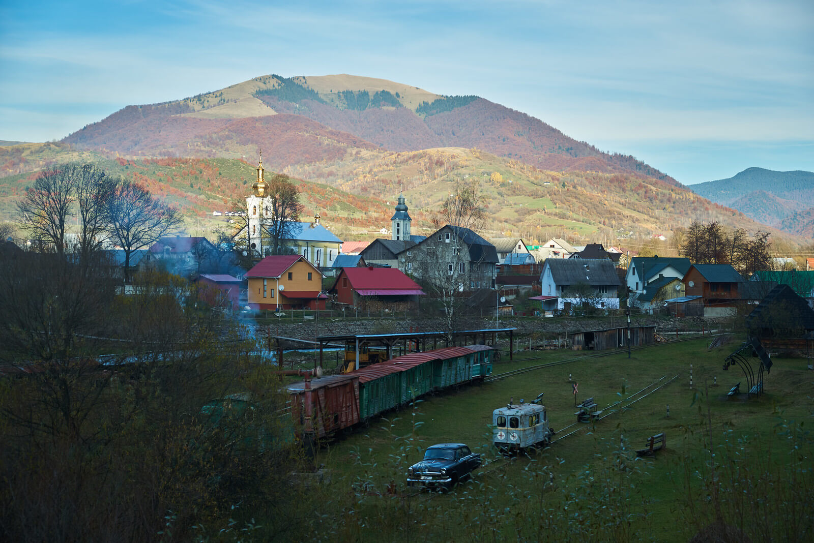 Вузькоколійка в Колочаві