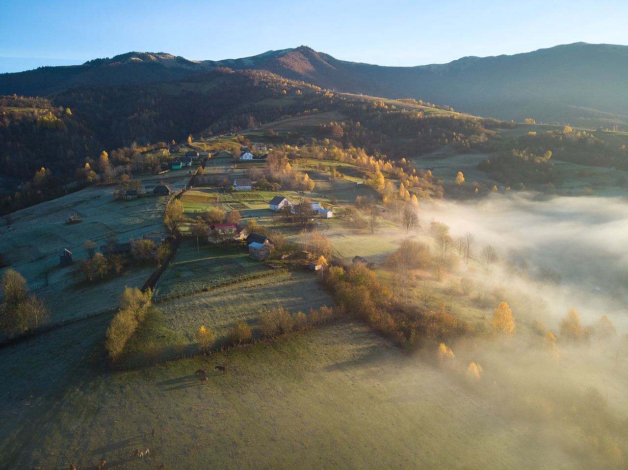 Осінній похід в Карпатах