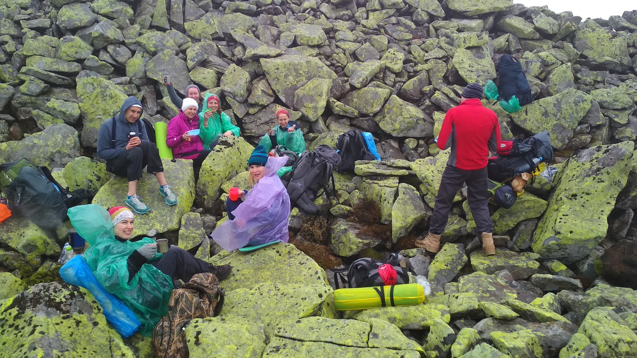 Новички в походе