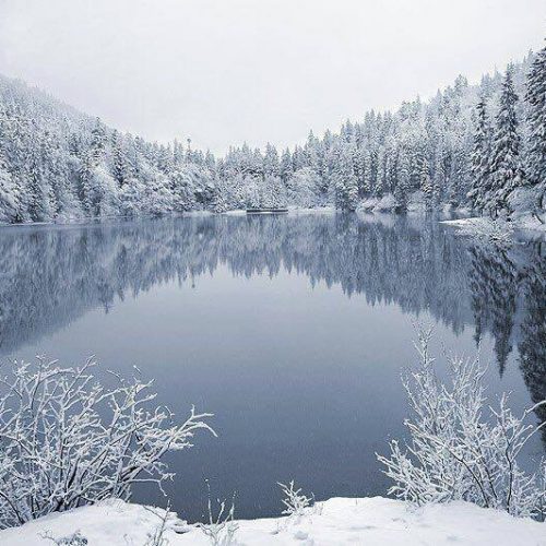 Озеро Синевир зимой