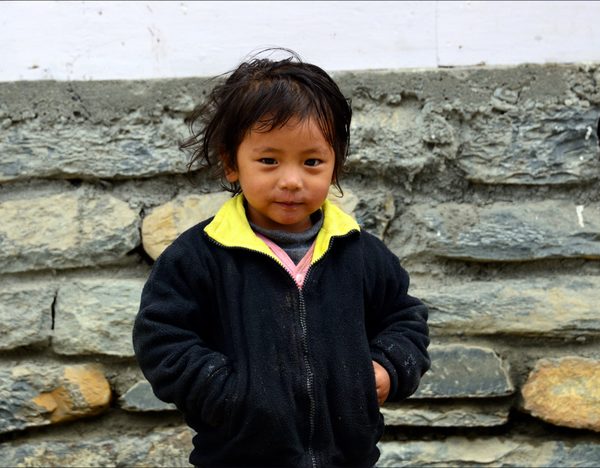 Ребенок в Непале