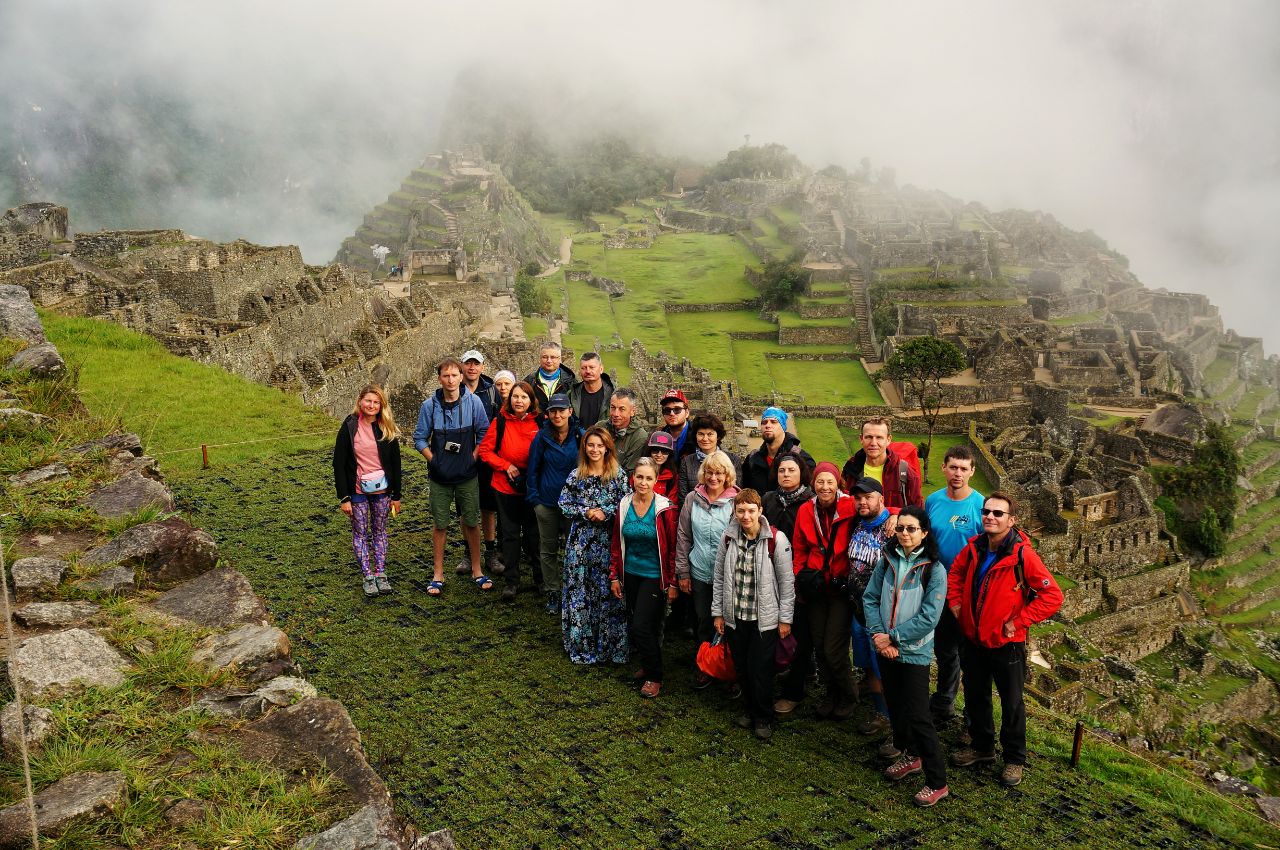 Туристы на Мачу-Пикчу, 2019