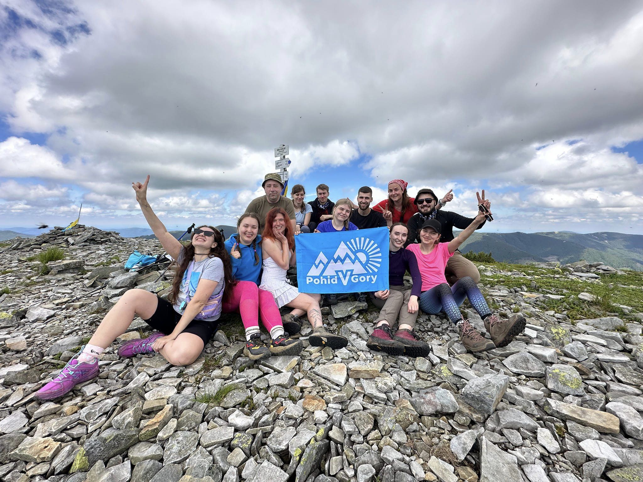 похід з наметами по Аршиці