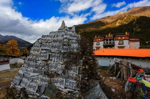 Село в Тибете