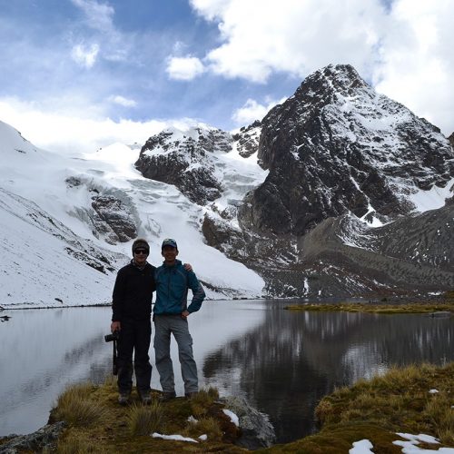 Лагуна Вараварани Lago Warawarani. Боливия