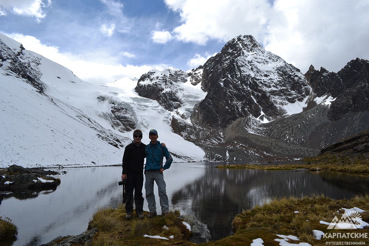 Лагуна Вараварани Lago Warawarani. Боливия