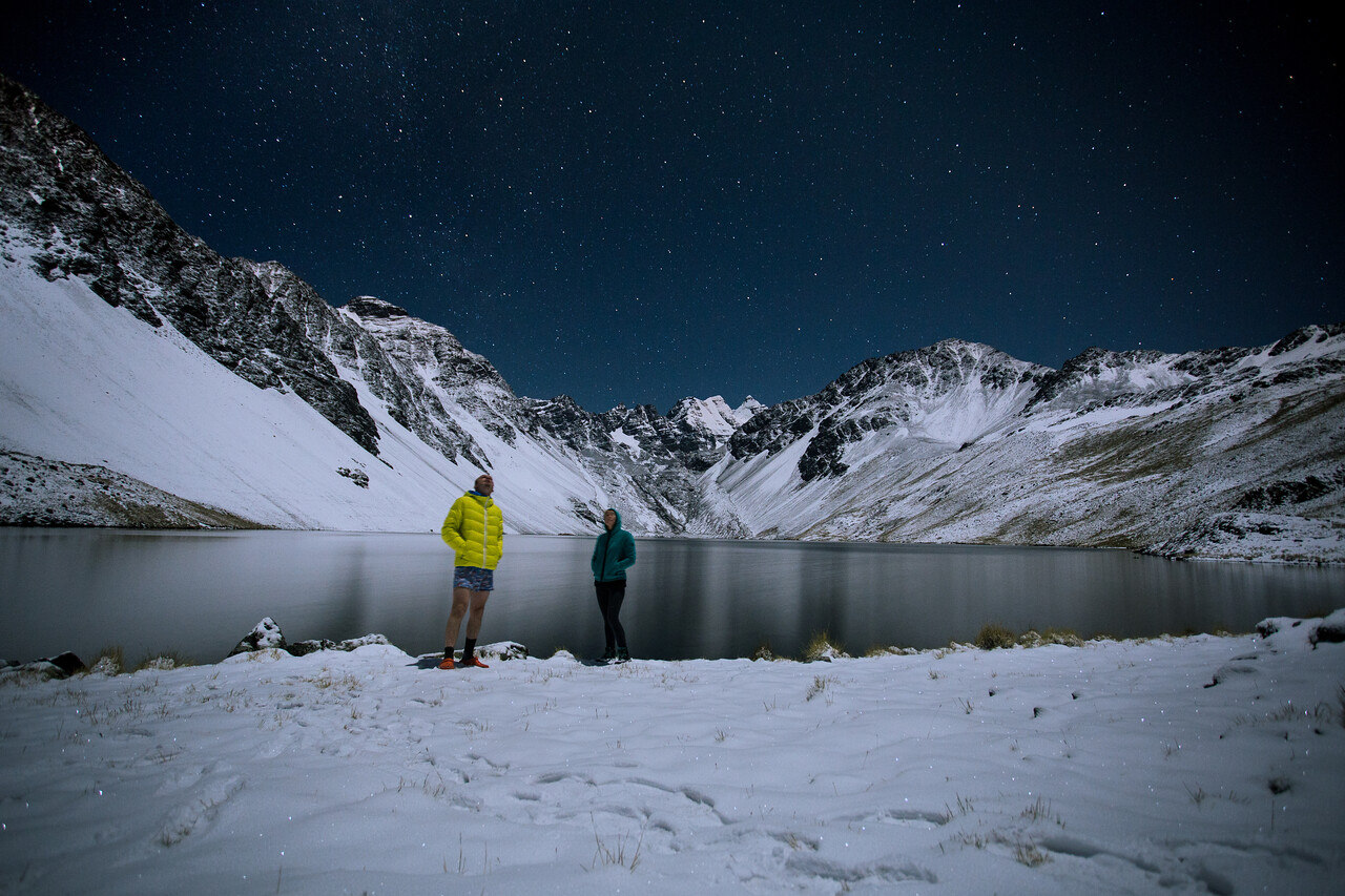 Закат в горах Боливии