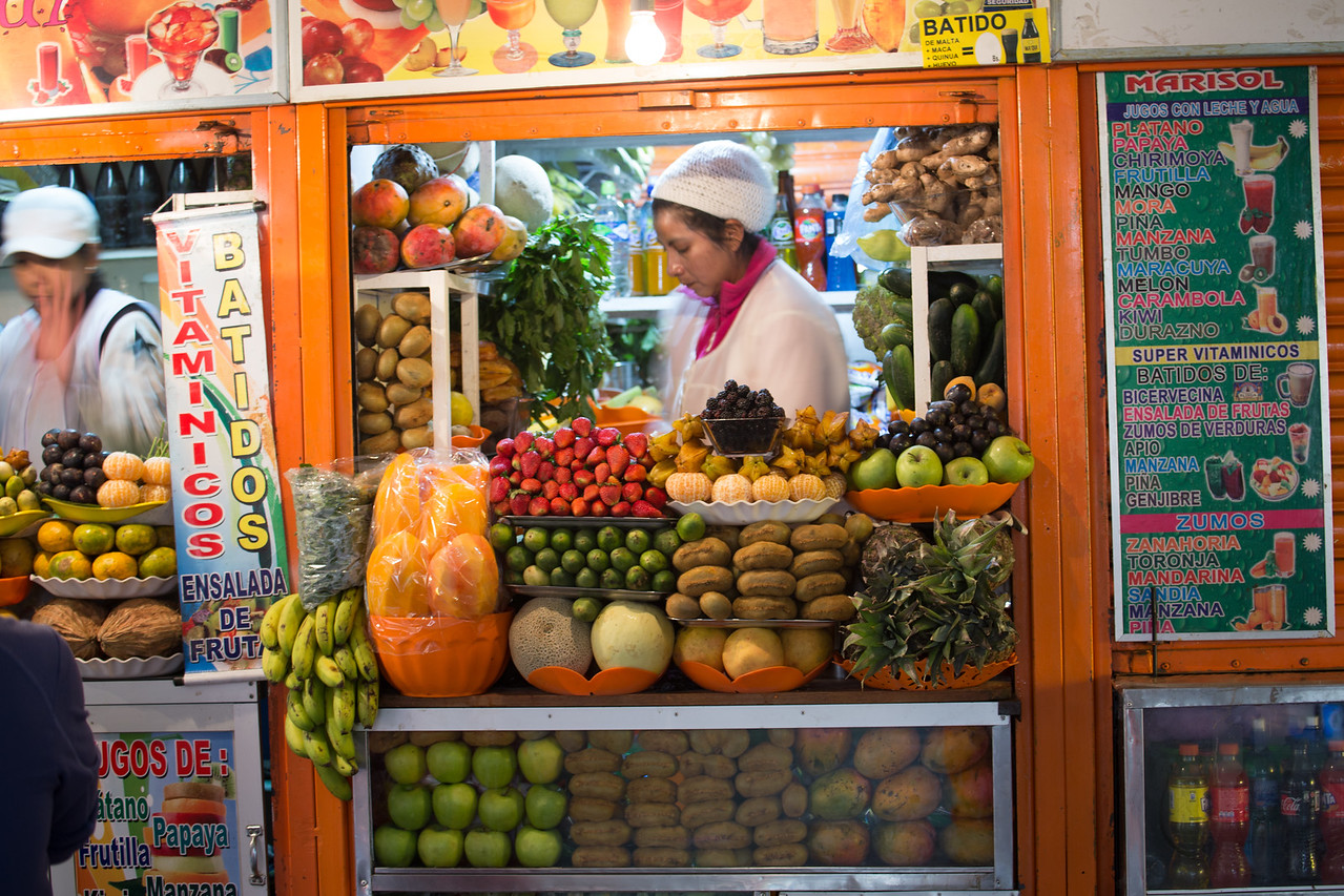 Свежие фрукты в Боливии