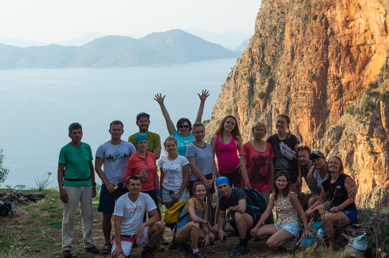 группа Pohоd V Gory - ликийская тропа