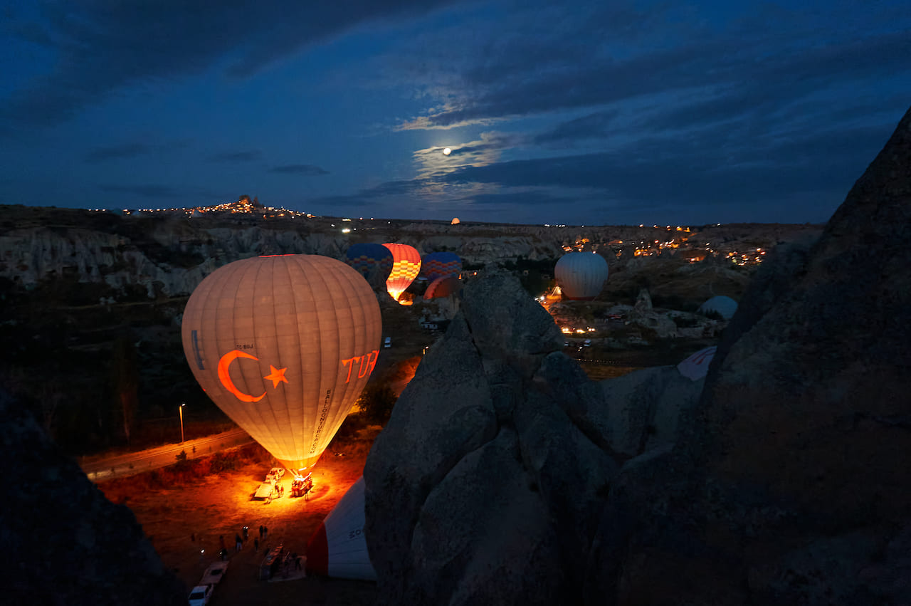 воздушние шары Каппадокии