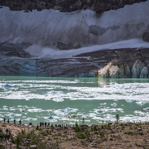 Берд лейк, ледник