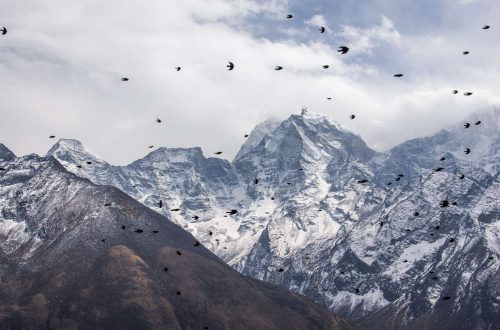 Фото Евересту. Кхумбумалаях