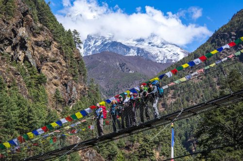 подвесные мосты в Непале