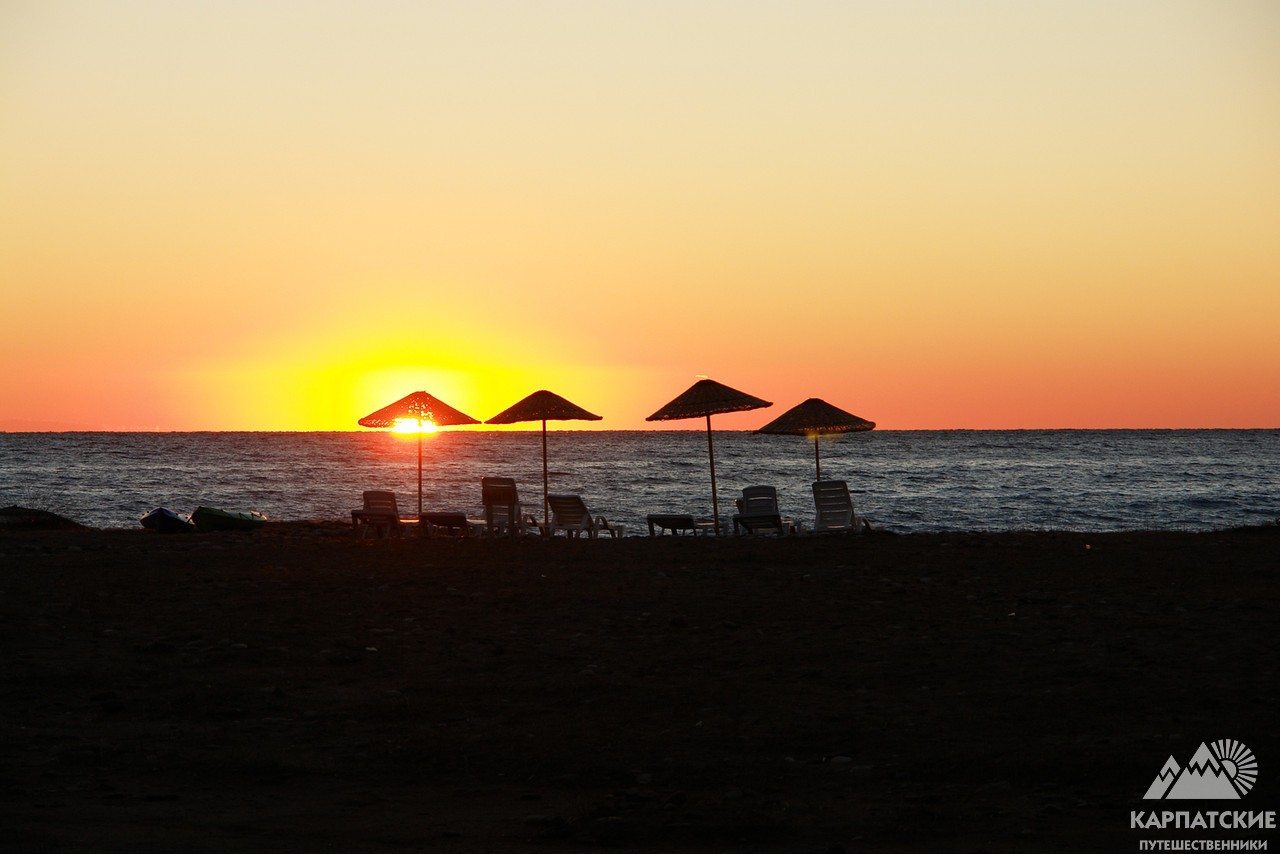 восход в Чирали