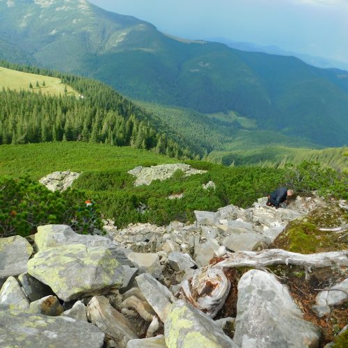 Піший похід по горам України