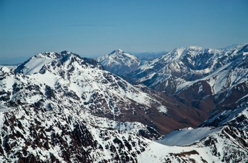 Вид с вершины горы Тубкаль