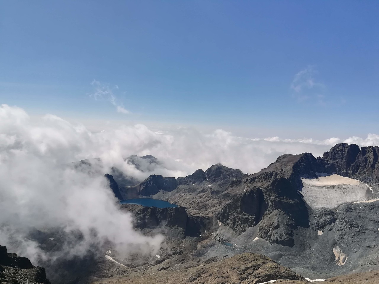 Восхождение на Качкар. Вид с вершины