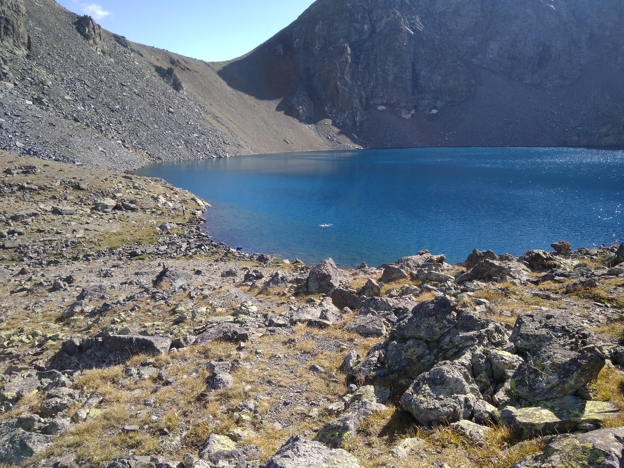 На берегу Дениз Лейк