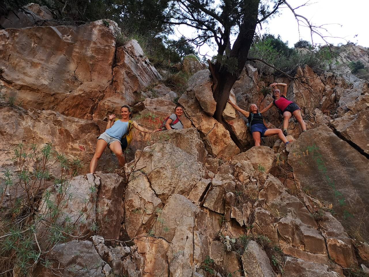 Скальные тропы на Ликийке