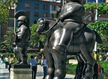 Скульптуры Ботеро в Медельине