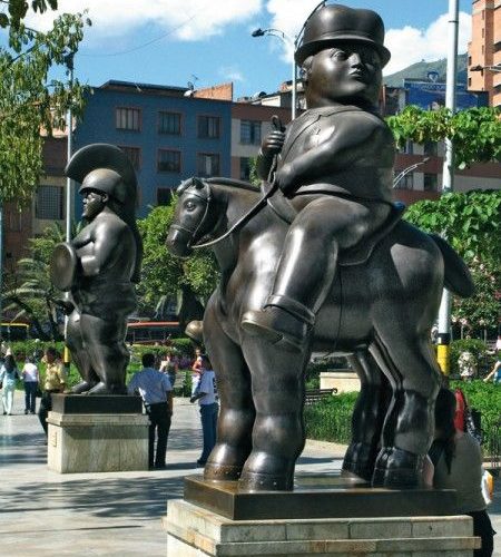 Скульптуры Ботеро в Медельине