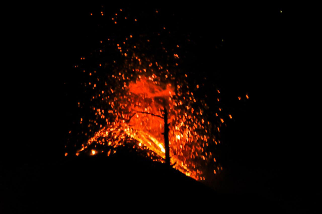 Извержение Фуэго в Гватемале