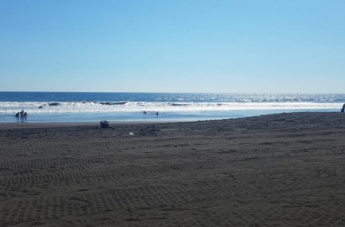 Атлантический океан. Пляж в Гватемале