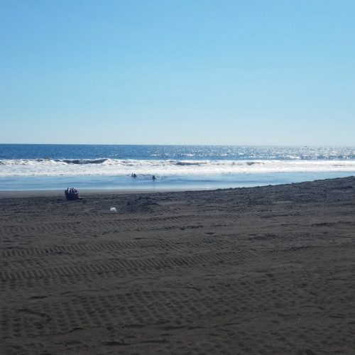 Атлантический океан. Пляж в Гватемале
