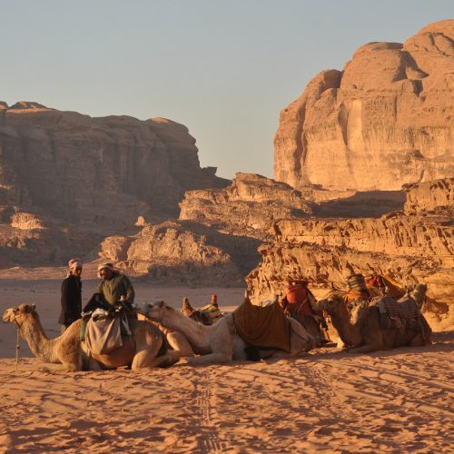 Бедуины в Вади Рам
