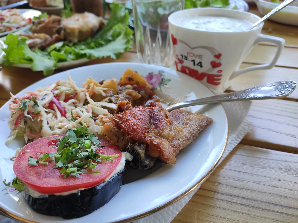 Еда в походе по Сванетии