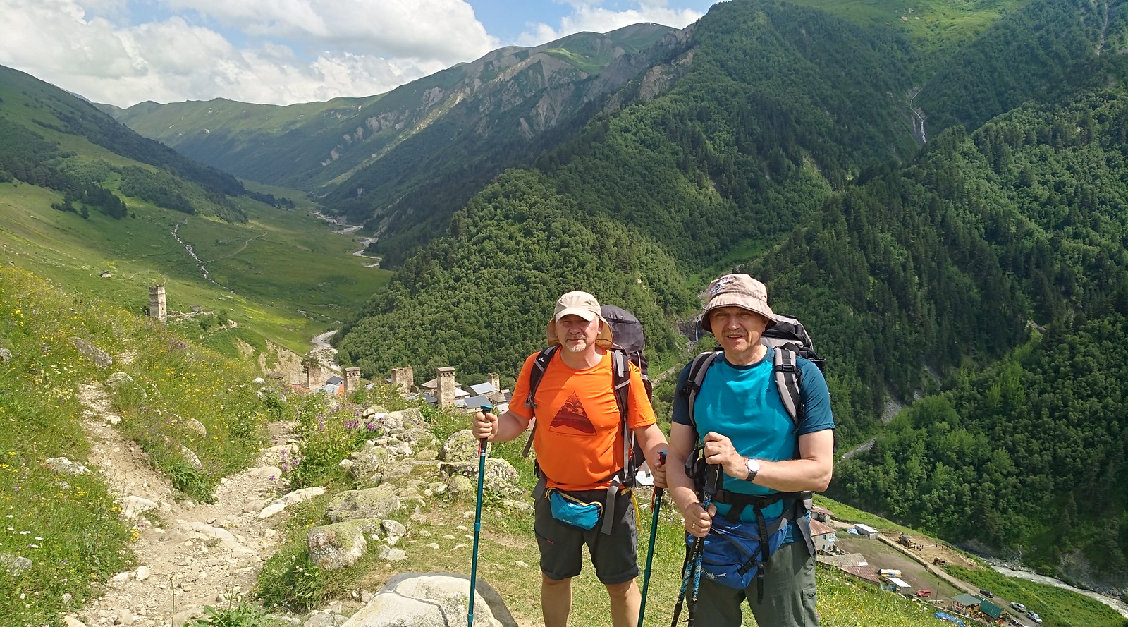 Турист Молчанов Андрей в Сванетии