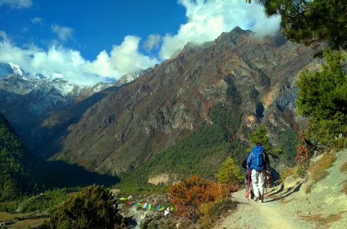 Треккинг в Гималаях вокруг Аннапурны