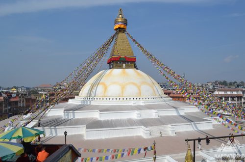 Главная ступа в Катманду