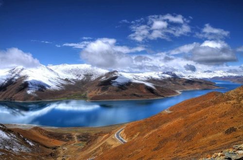 Озеро в Гималаях