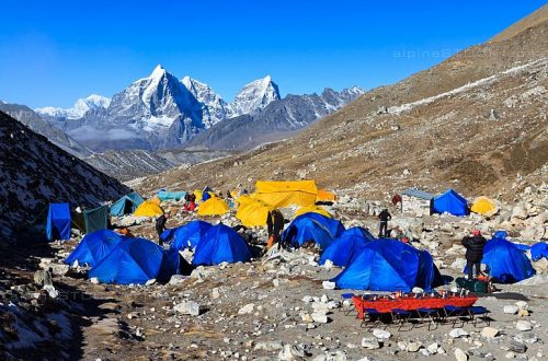 Базовый лагерь Айленд Пик Непал