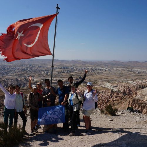 Туристы клуба Поход в Горы в Турции