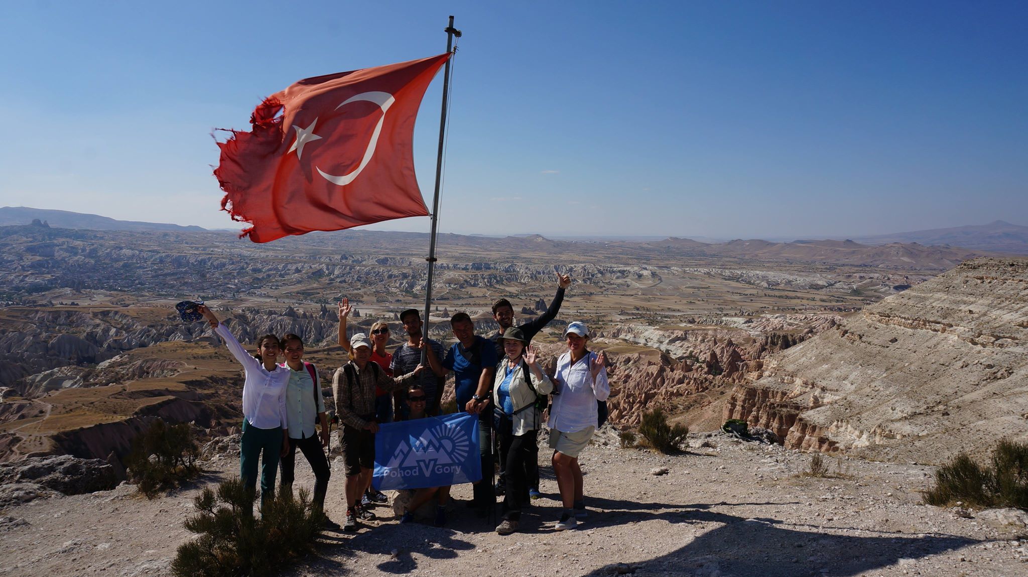 Туристи клубу Pohod V Gory в Туреччині